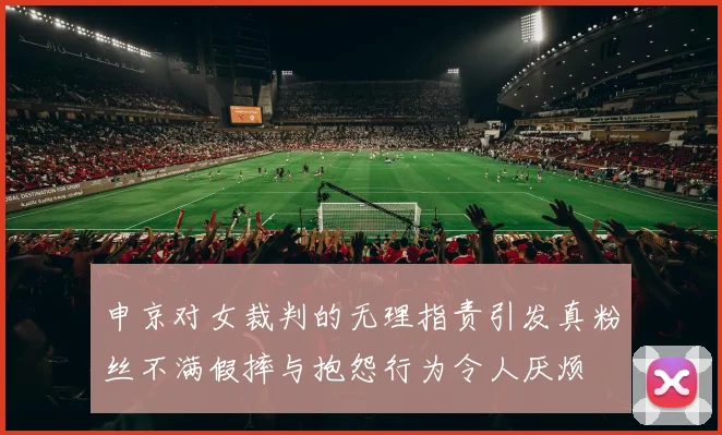 申京对女裁判的无理指责引发真粉丝不满假摔与抱怨行为令人厌烦